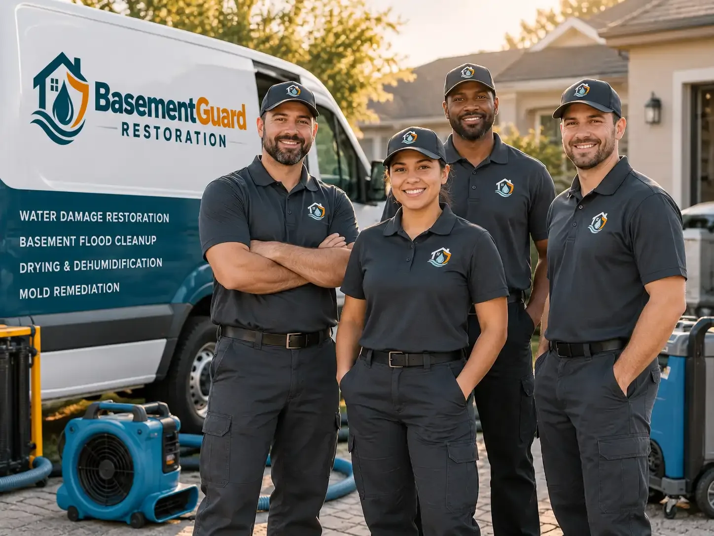 Basement Water Damage Restoration company in Brewster, KS